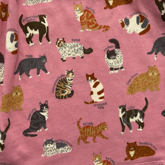 NWT Mini Boden RARE Pink Cats Dress 8/9Y - Picture 3 of 4